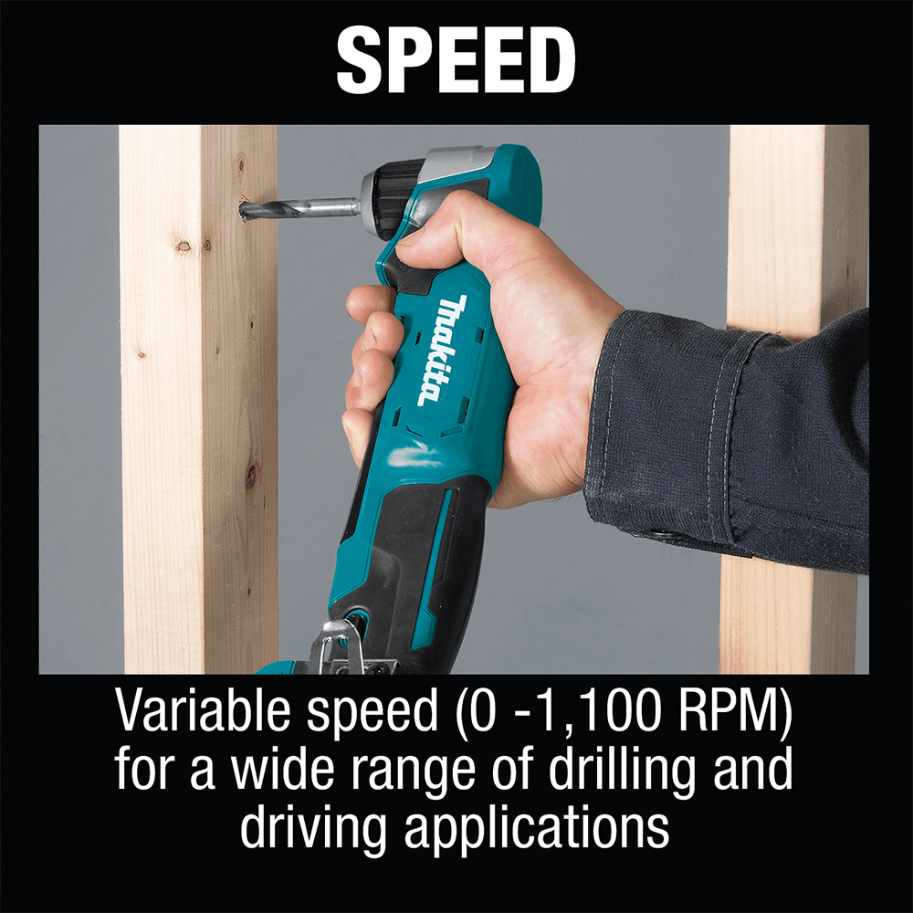 12 V max CXT Lithium-Ion Cordless 3/8" Right Angle Drill Kit, 3-5/16" Angle Head Height (2.0 Ah) Alt 9 - Image