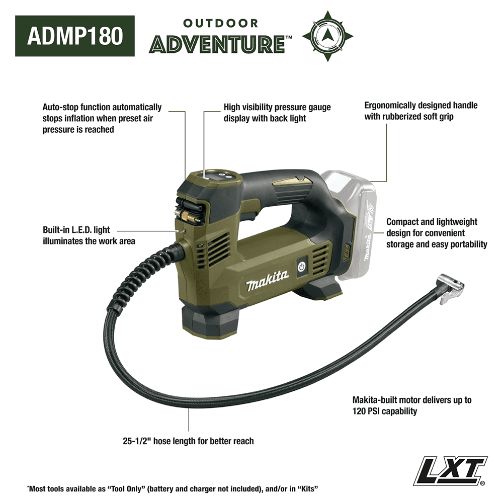 18V LXT Outdoor Adventure Inflator Kit (1.5Ah) Alt 2 - Image