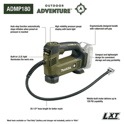 18V LXT Outdoor Adventure Inflator Kit Tool Only Alt 1 - Image