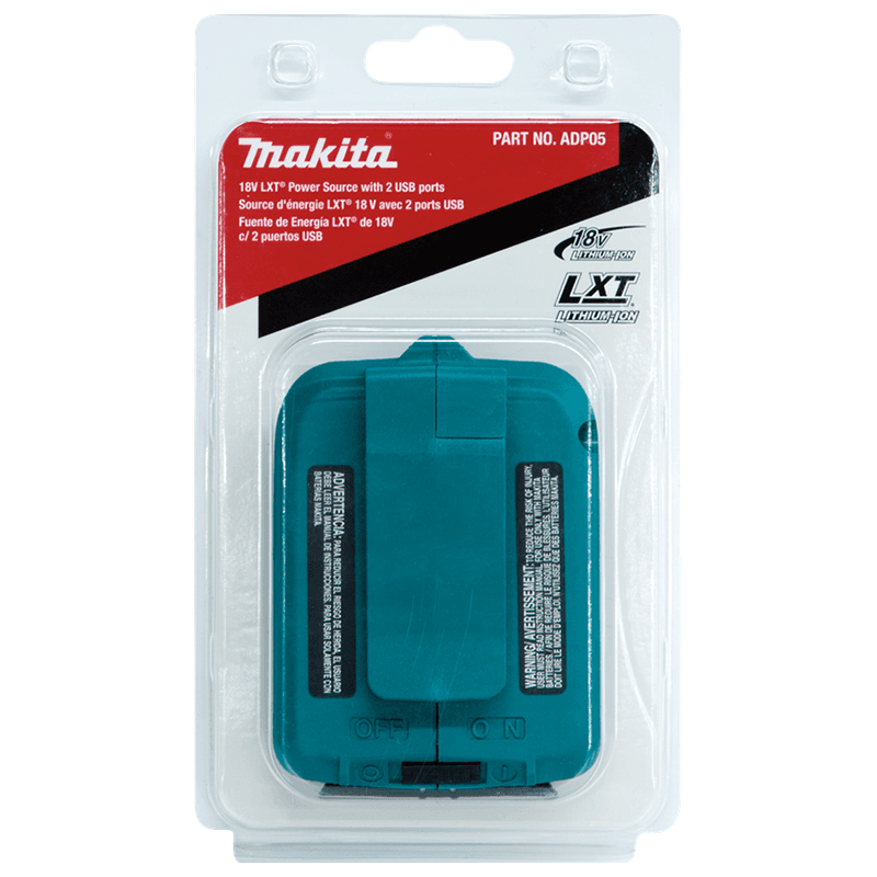 Makita Lithium-ion Battery Inserted into Cordless Power Source