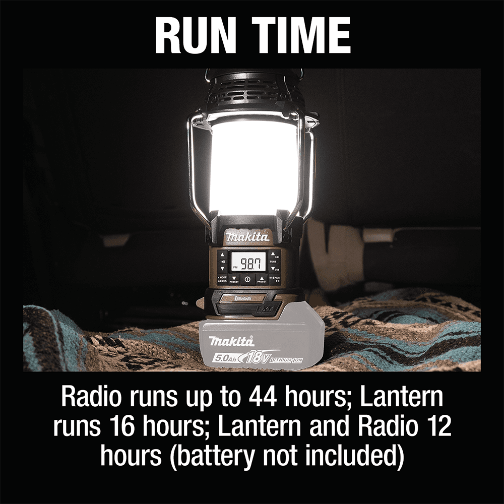 18V LXT Outdoor Adventure Bluetooth Radio/L.E.D. Lantern Tool Only Alt 10 - Image