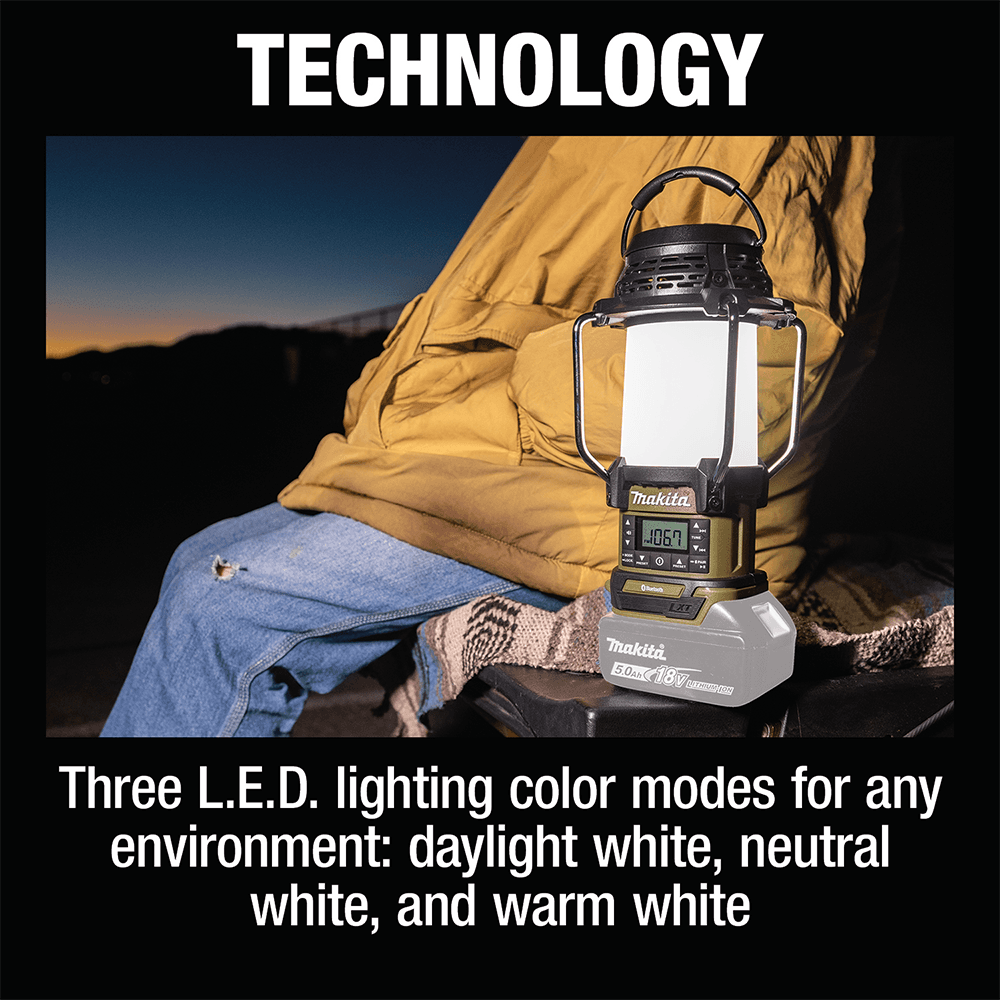 18V LXT Outdoor Adventure Bluetooth Radio/L.E.D. Lantern Tool Only Alt 11 - Image