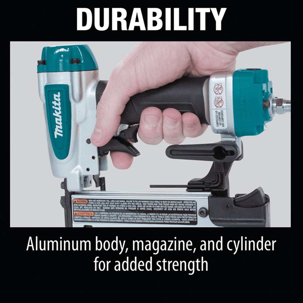 Makita Pin Nailer with Double 2-Finger Trigger