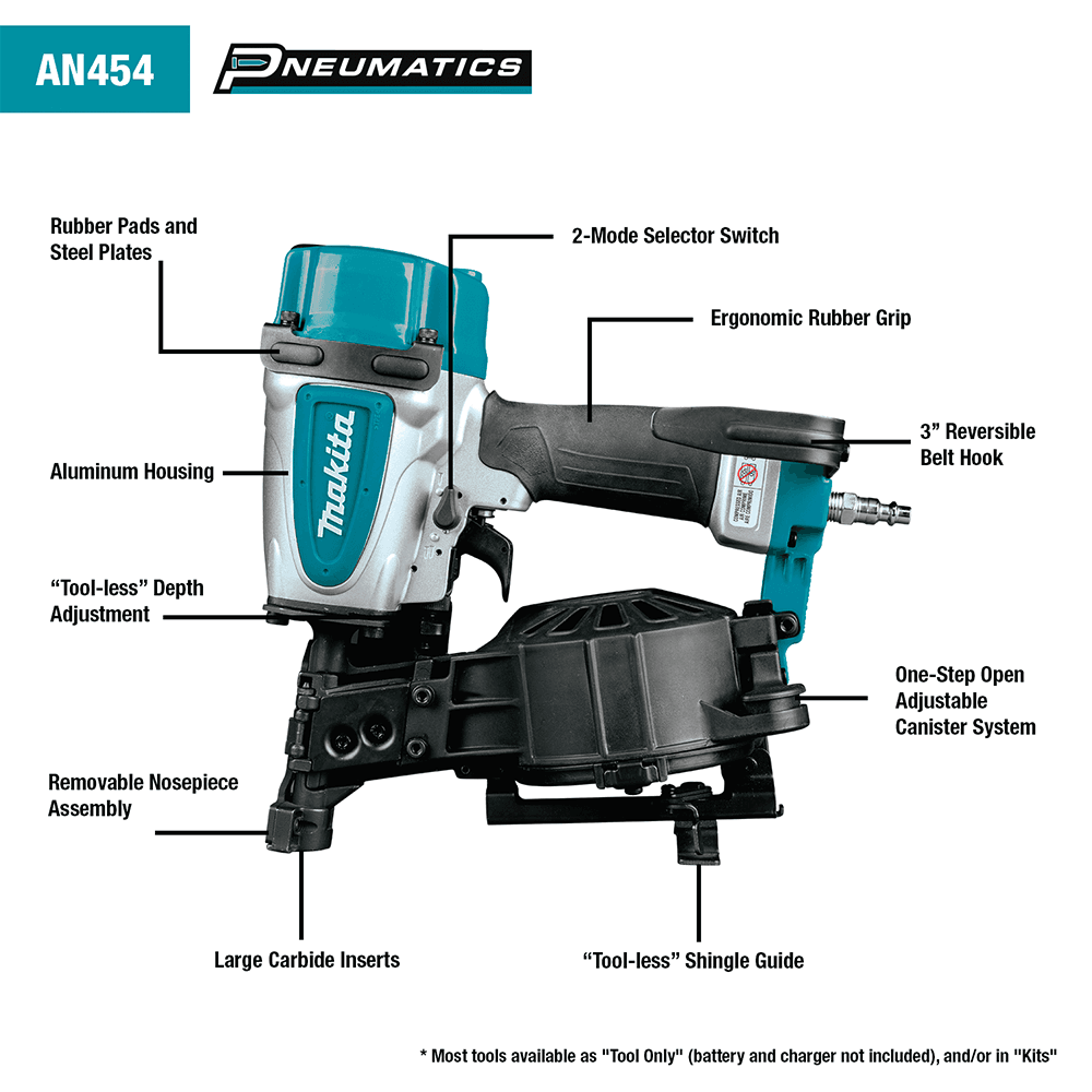 1-3/4" Coil Roofing Nailer Alt 16 - Image