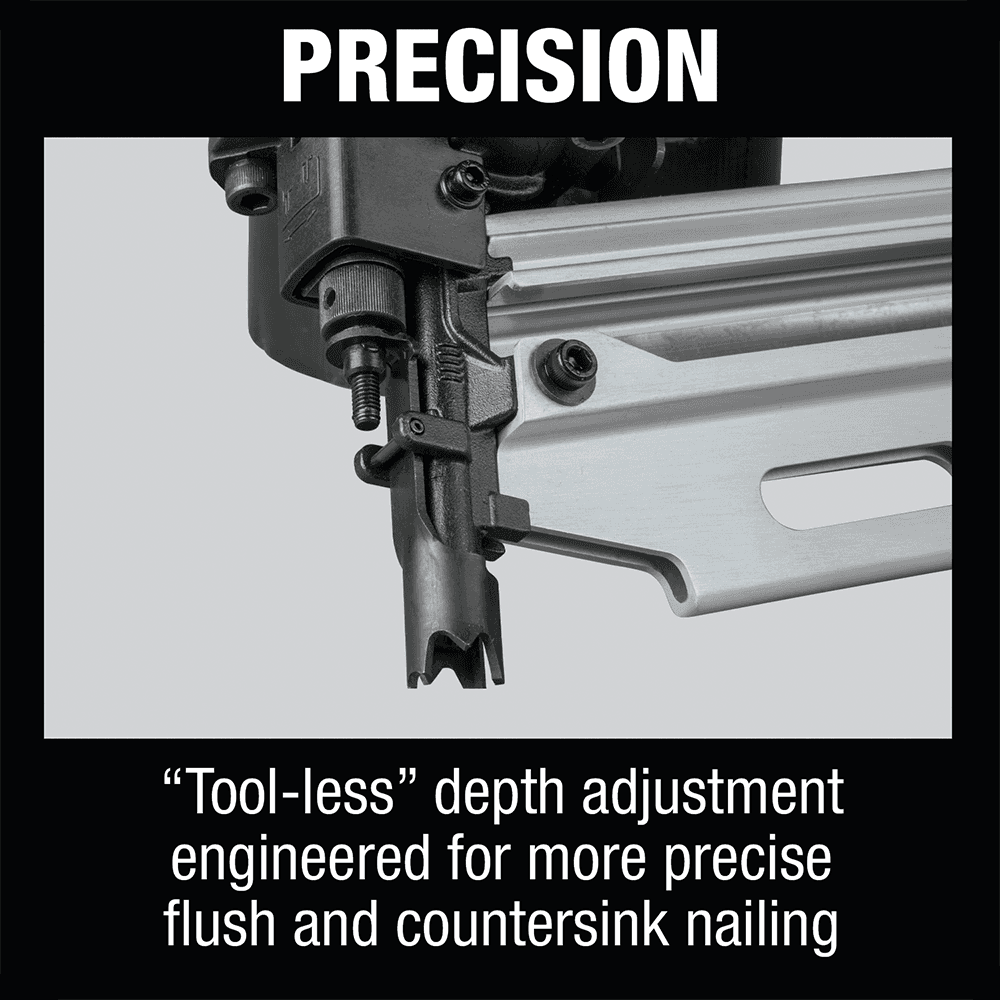 21° x 3-1/2" Full Round Head Framing Nailer Alt 16 - Image