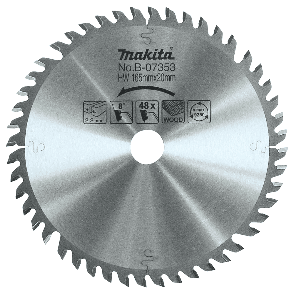 6‑1/2" x 48 Teeth Cross/Rip/Plunge Cut Saw Blade Main - Image