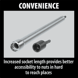 MKB-43337 9/16" x 24" Hollow Socket Alt 4 - Image