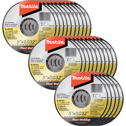 5" 60 Grit Ultra Thin Cut-Off Wheel, Zirconia Aluminum (25/Pack) Alt 1 - Image