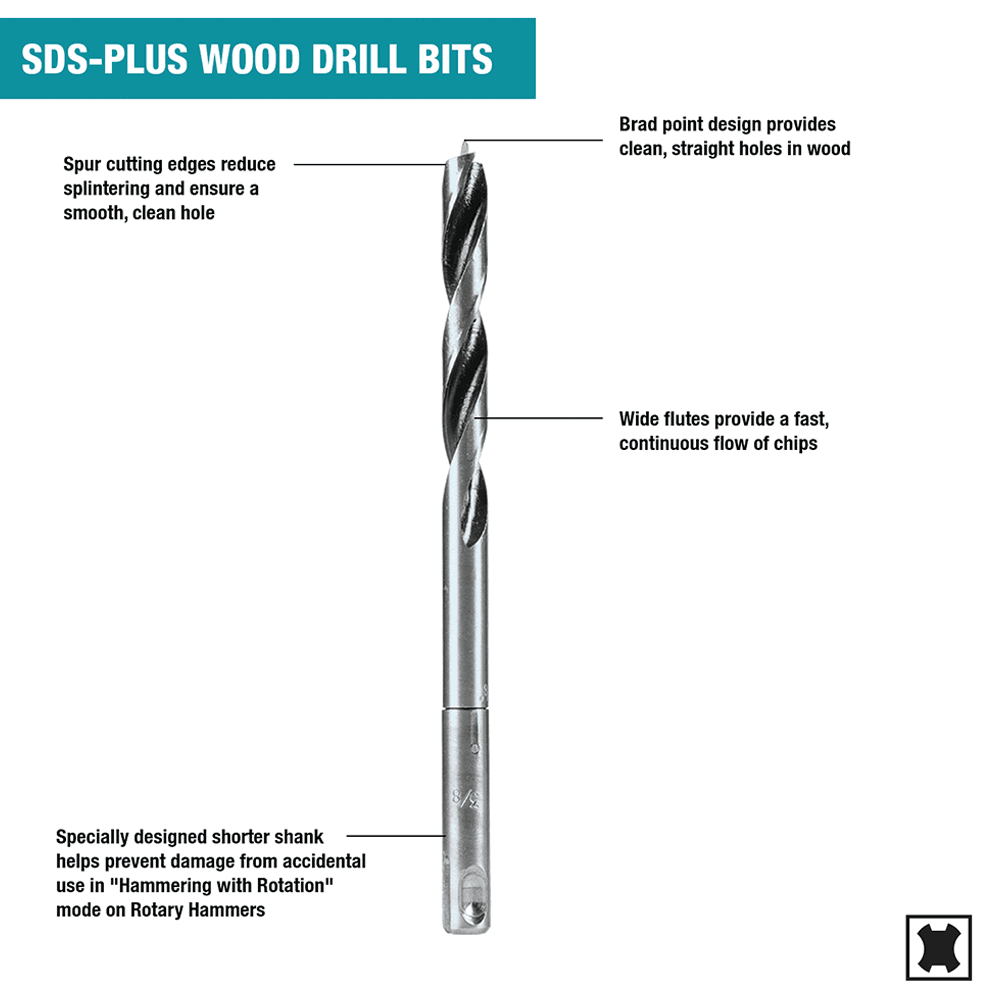 5/32" x 4-1/8" SDS-Plus Drill Bit Alt 2 - Image