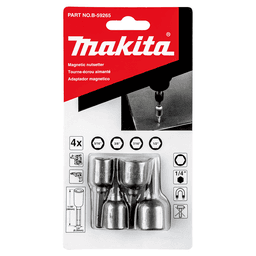 4-Piece Magnetic Nutsetter Set, 1/4" Shank Alt 1 - Image