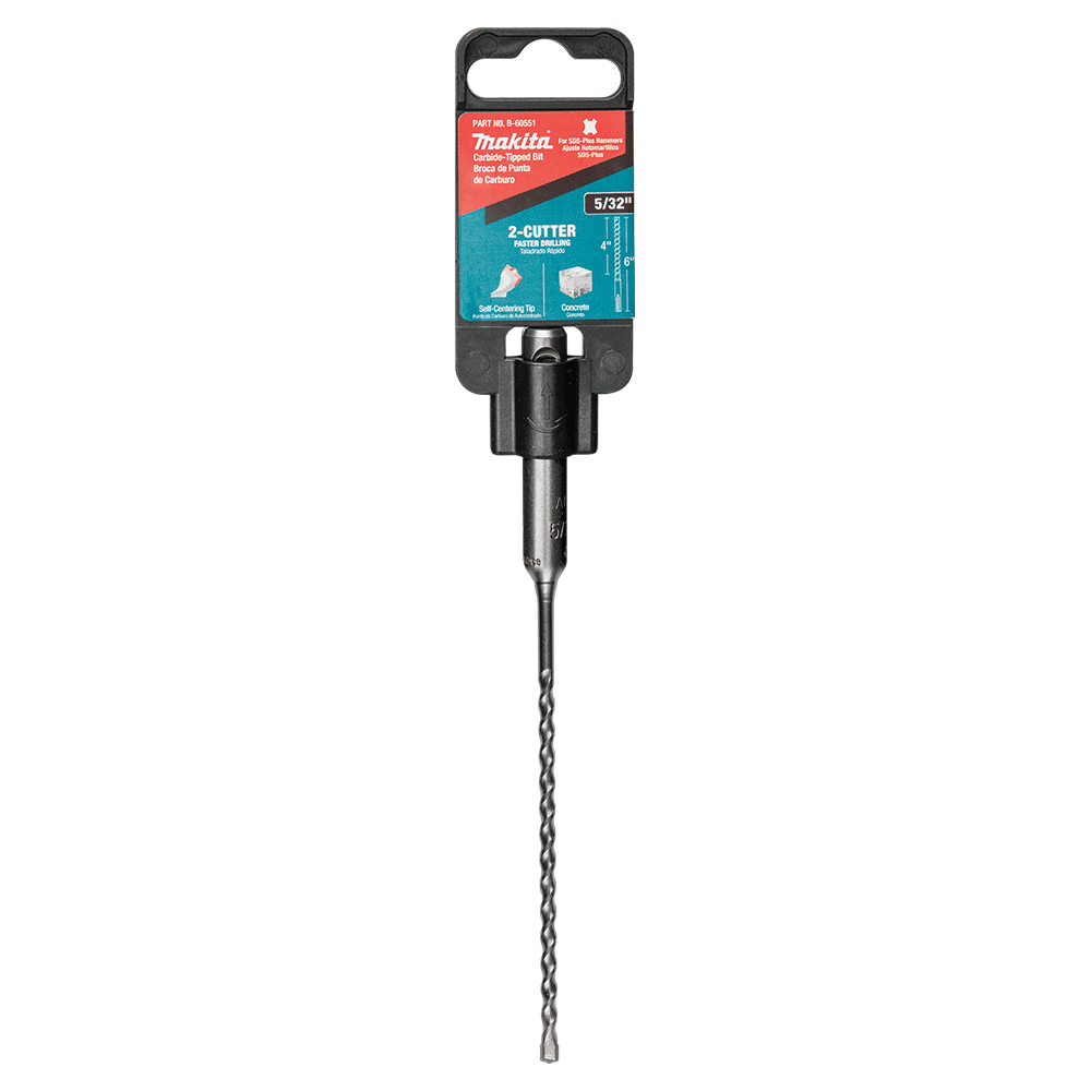 5/32" x 6" 2-Cutter SDS-PLUS Drill Bit Alt 3 - Image