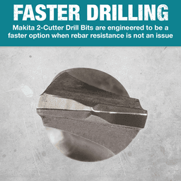 1/4" x 4" 2-Cutter SDS-PLUS Drill Bit Alt 8 - Image