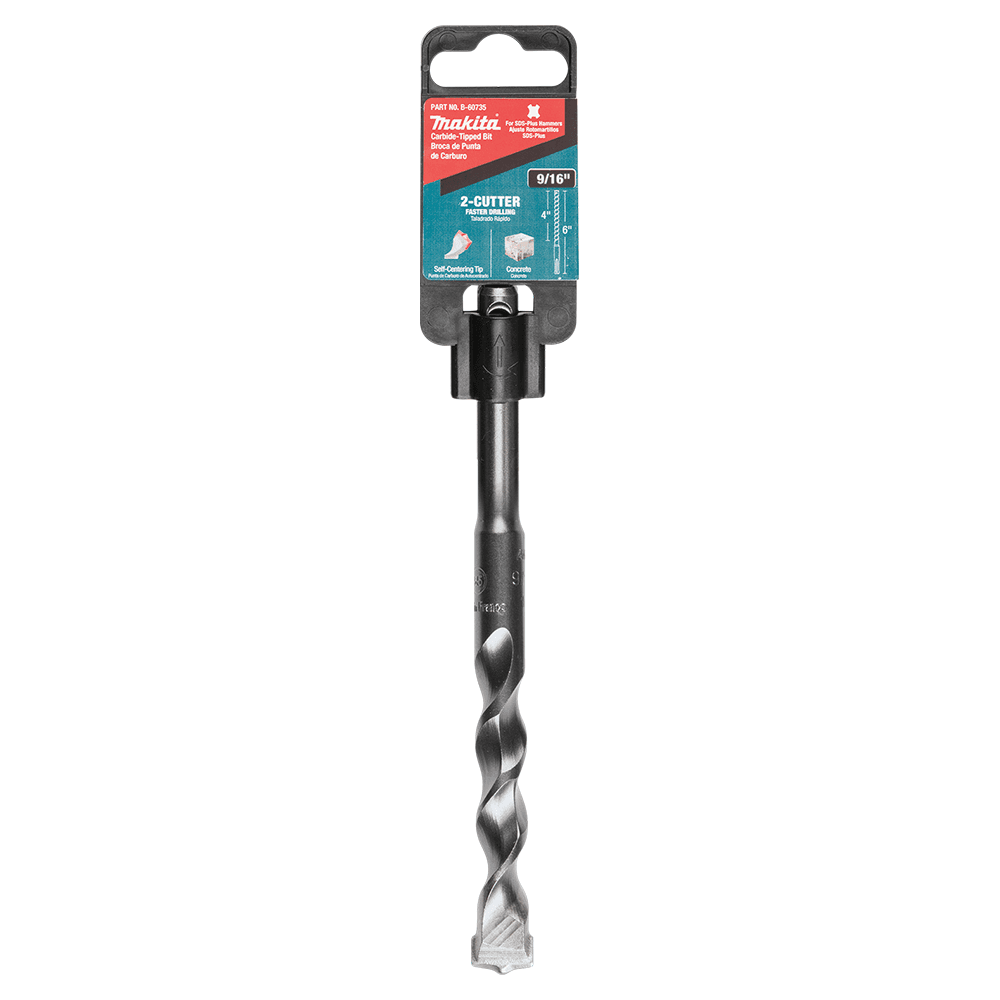 9/16" x 6" 2-Cutter SDS-PLUS Drill Bit Alt 3 - Image