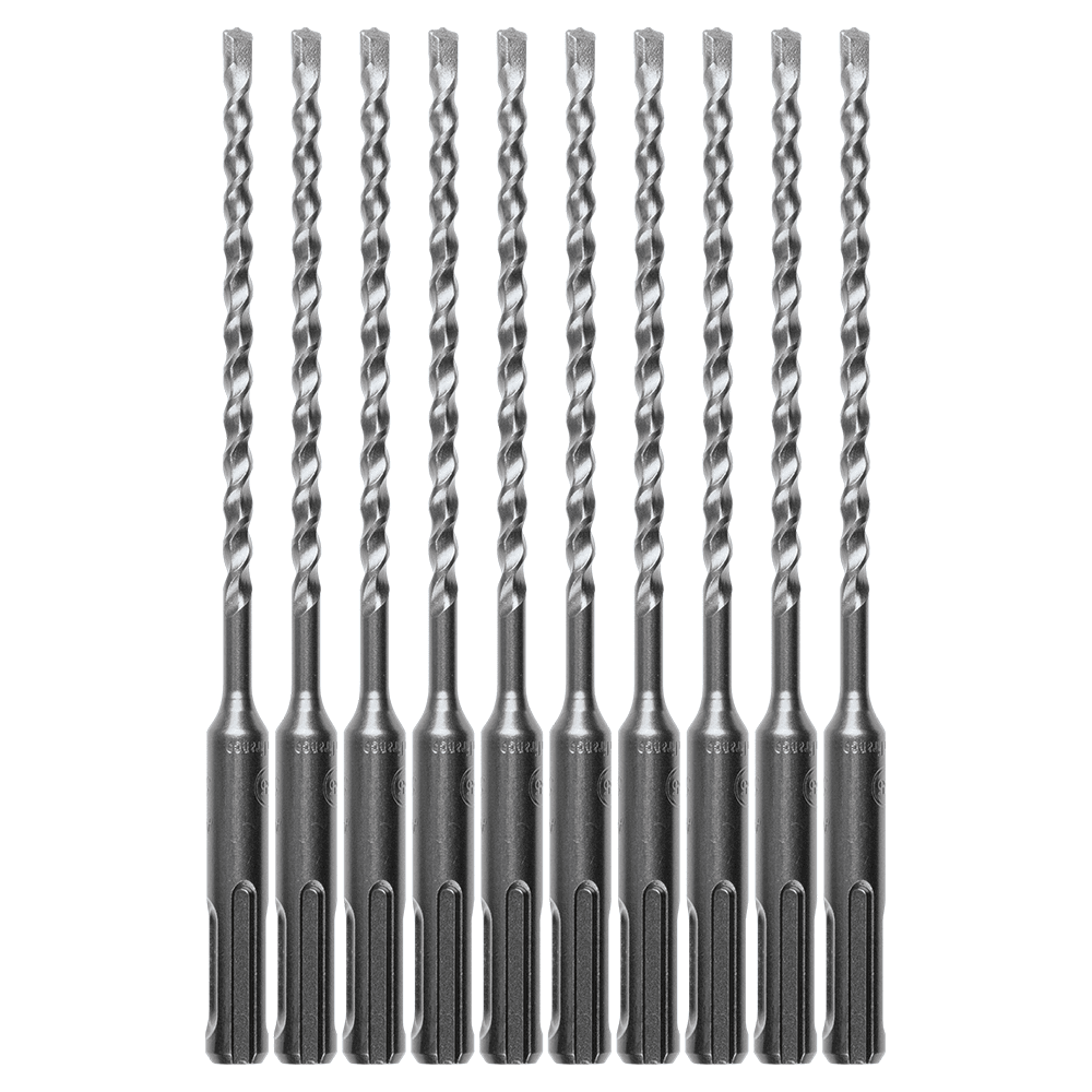 3/16" x 6" 2-Cutter SDS-PLUS Drill Bit (10/Pack) Main - Image