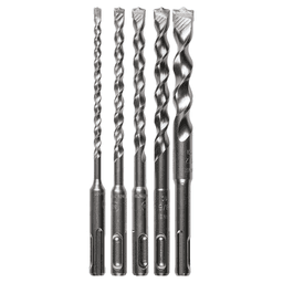 5-Piece SDS-PLUS 2-Cutter Drill Bit Set Main - Image