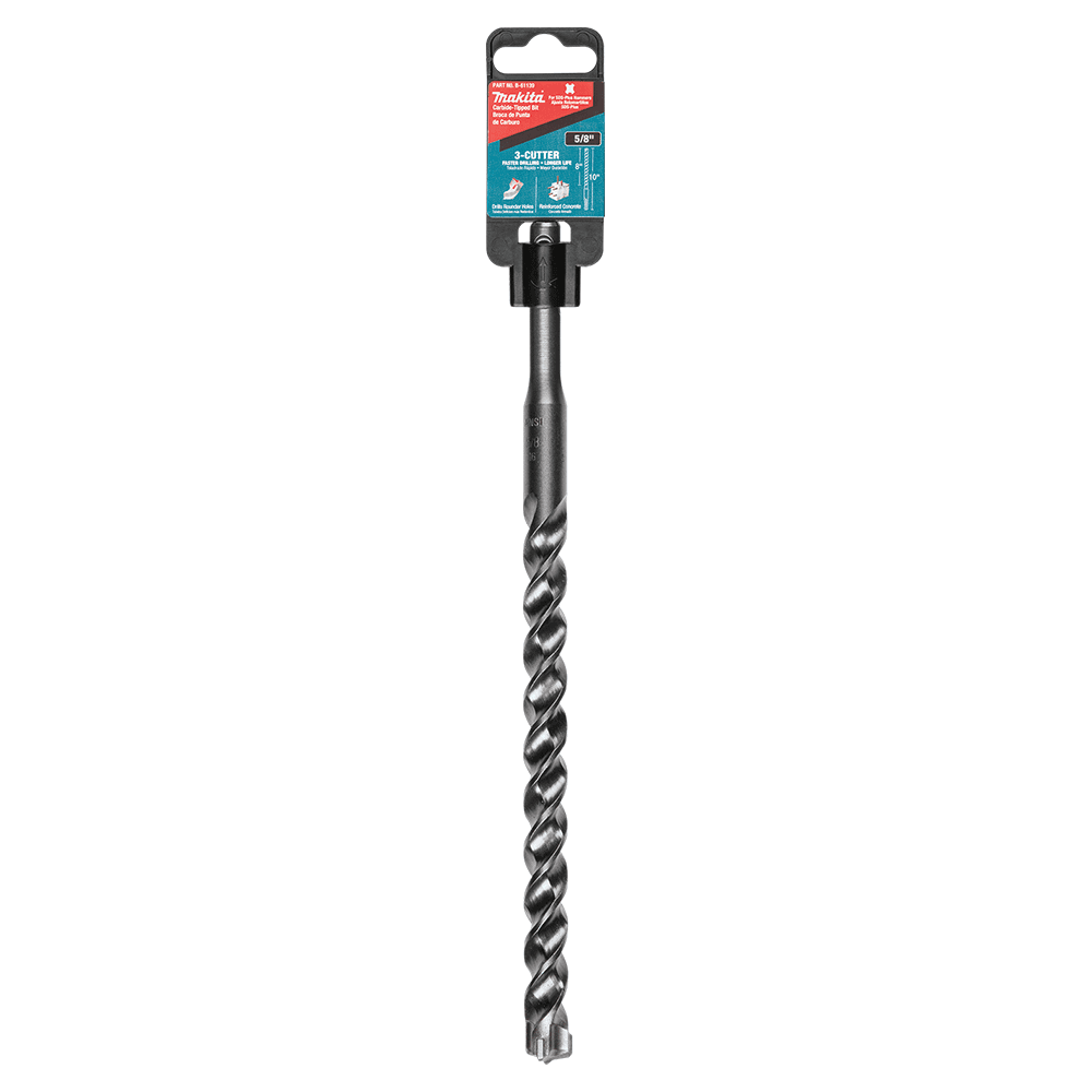 5/8" x 10" 3-Cutter SDS-PLUS Drill Bit Alt 3 - Image