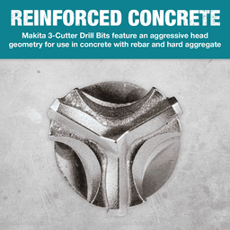 3/4" x 10" 3-Cutter SDS-PLUS Drill Bit Alt 9 - Image