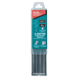 3/16" x 6" 3-Cutter SDS-PLUS Drill Bit (10/Pack) Alt 4 - Image