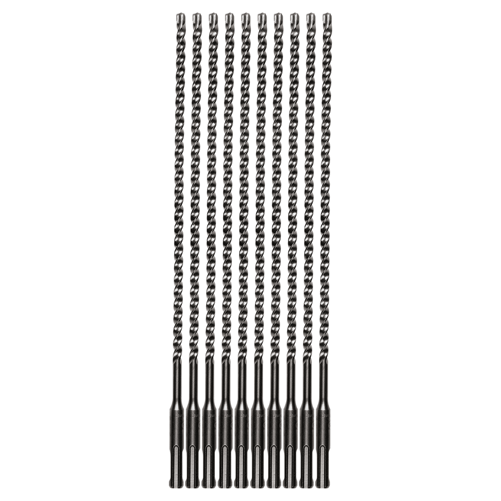 1/4" x 12" 3-Cutter SDS-PLUS Drill Bit (10/Pack) Main - Image