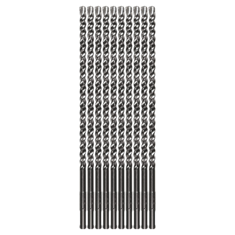 3/8" x 12" 3-Cutter SDS-PLUS Drill Bit (10/Pack) Main - Image