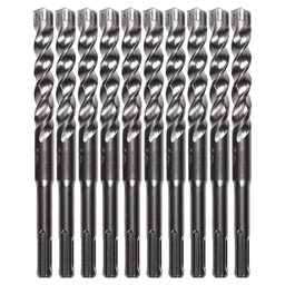 1/2" x 6" 3-Cutter SDS-PLUS Drill Bit (10/Pack) Main - Image