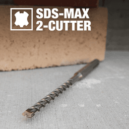 9/16" x 13" 2-Cutter SDS-MAX Drill Bit Alt 6 - Image