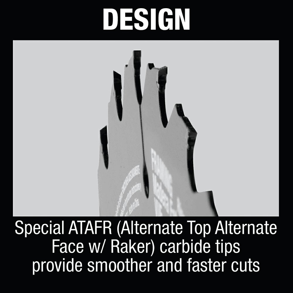 7-1/4" x 24 Teeth Cross-Cut Circular Saw Blade Alt 10 - Image