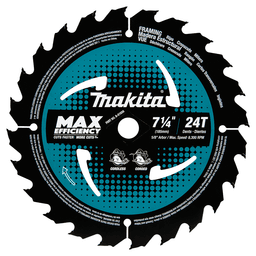 7-1/4" x 24 Teeth Carbide-Tipped Max Efficiency Circular Saw Blade (3/Pack) Main - Image