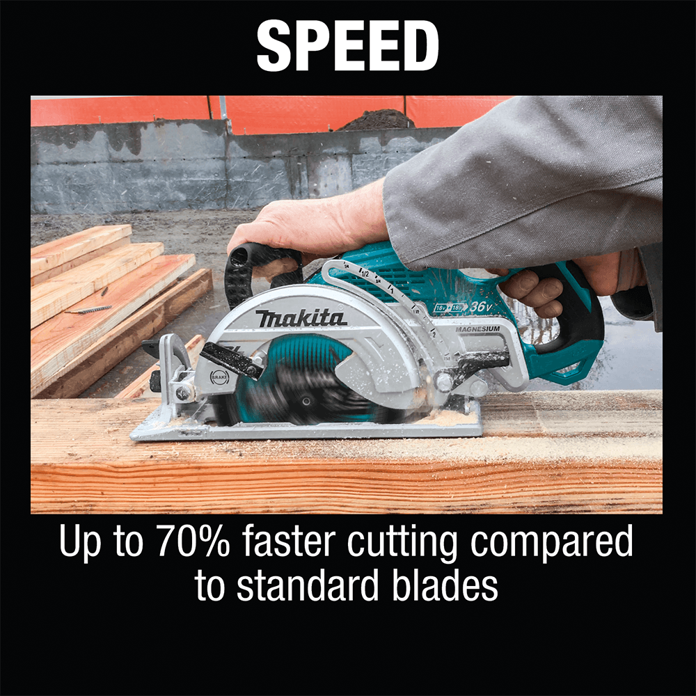 7-1/4" x 24 Teeth Carbide-Tipped Max Efficiency Circular Saw Blade (3/Pack) Alt 9 - Image