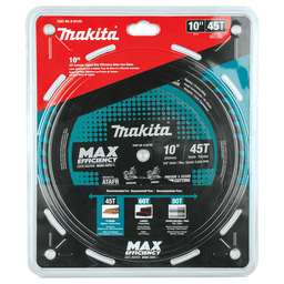 10" x 45 Teeth Cross-Cut Max Efficiency Miter Saw Blade Alt 1 - Image