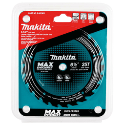 6-1/2" x 25 Teeth Rip/Cross/Plunge Cut Circular Saw Blade Alt 1 - Image
