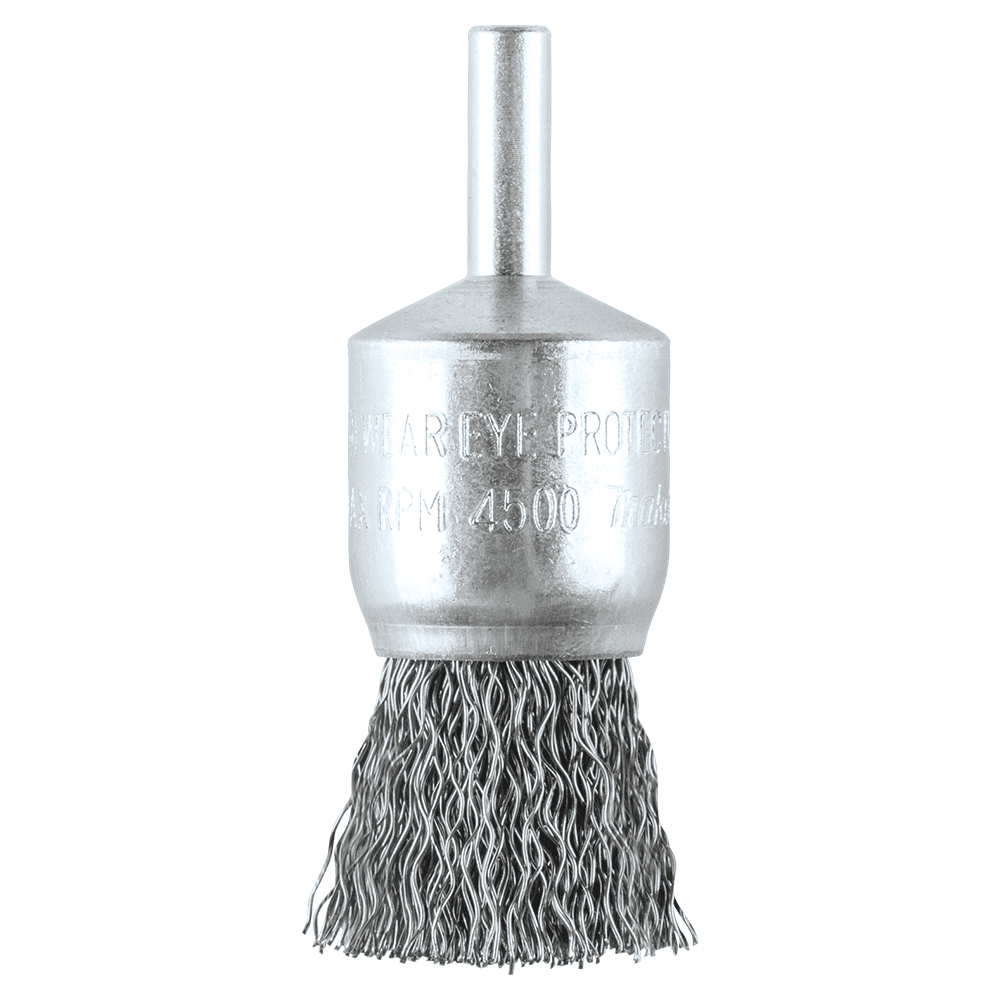 1" Crimped Wire End Brush Alt 1 - Image