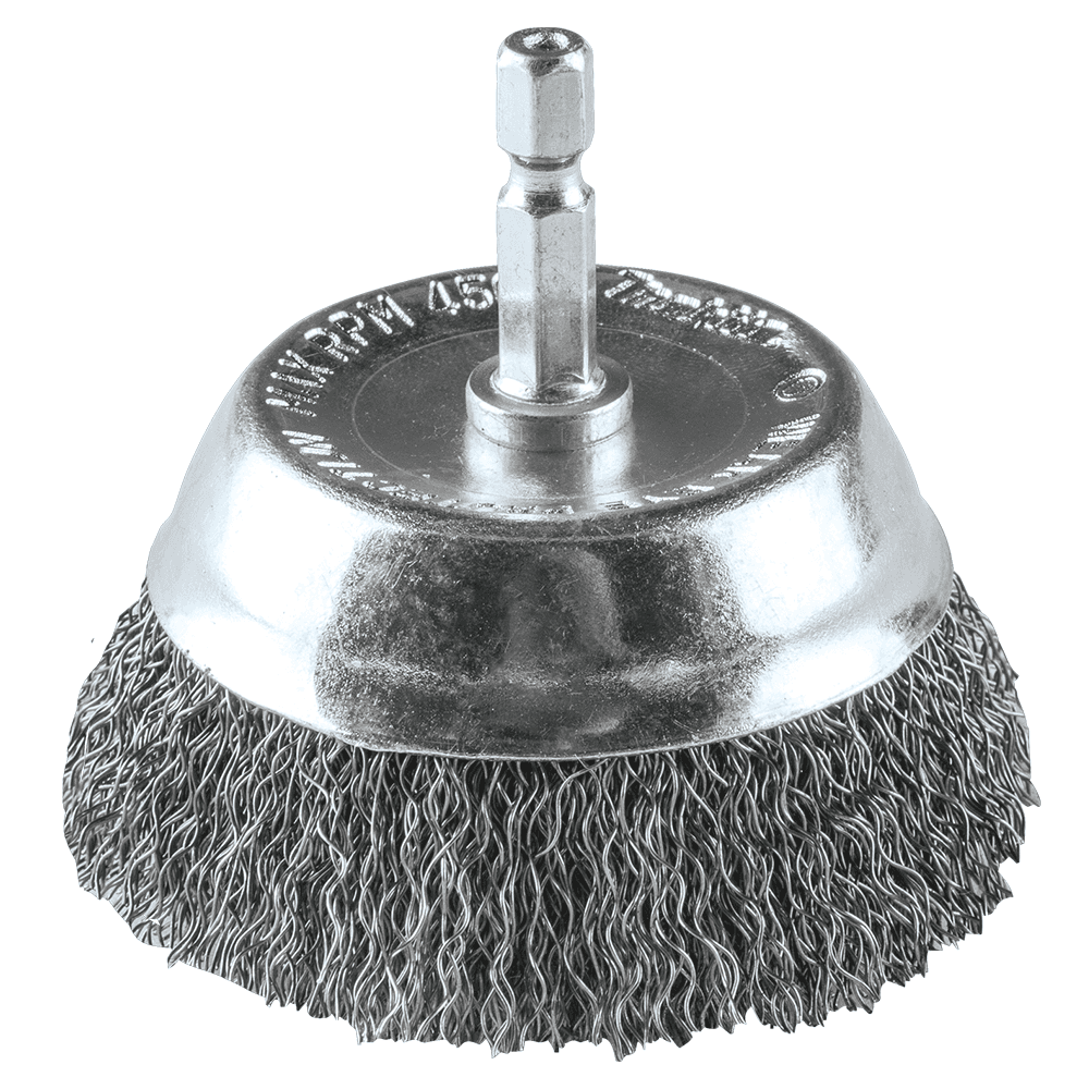 3" Crimped Wire Cup Brush Main - Image