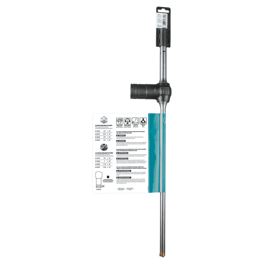5/8" x 24" SDS-Max Dust Extraction Drill Bit Alt 4 - Image