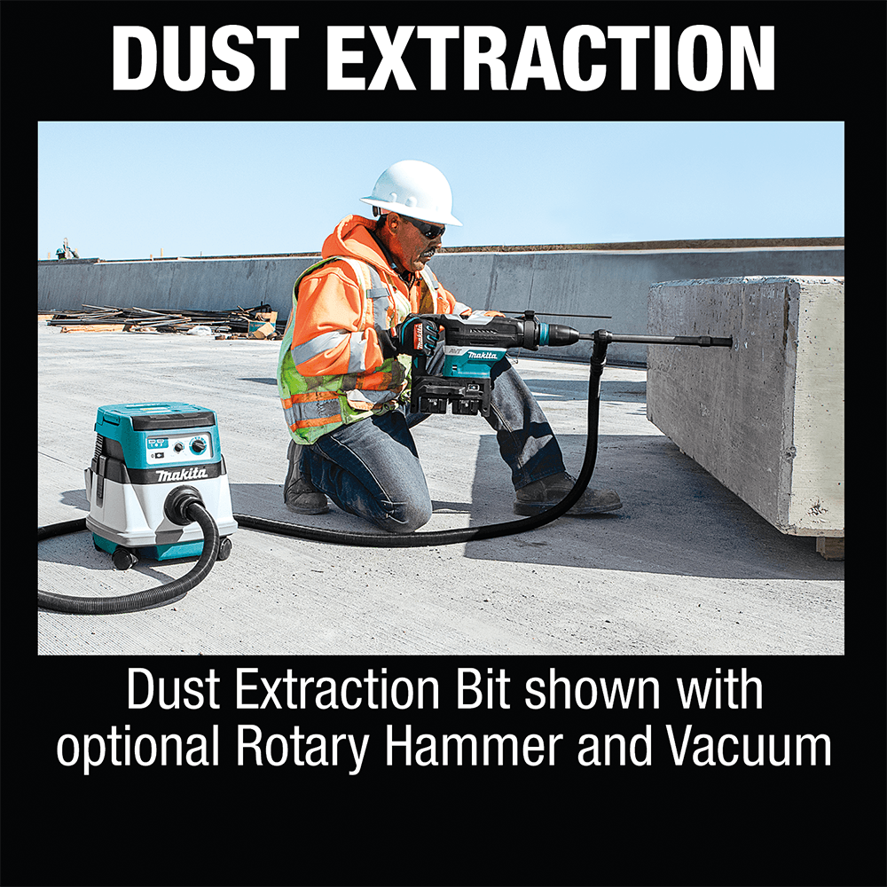 13/8" x 24" SDS-Max Dust Extraction Drill Bit Alt 12 - Image