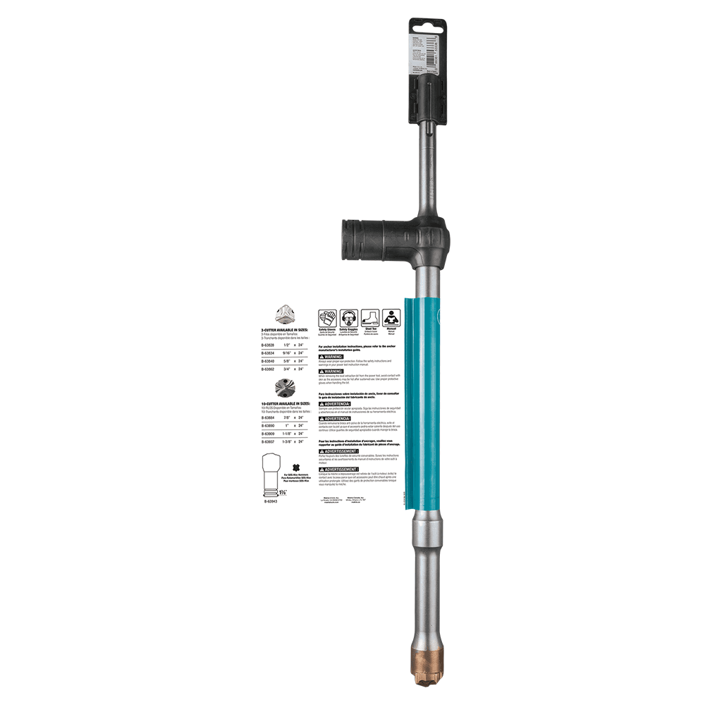 13/8" x 24" SDS-Max Dust Extraction Drill Bit Alt 4 - Image