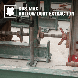 13/8" x 24" SDS-Max Dust Extraction Drill Bit Alt 8 - Image
