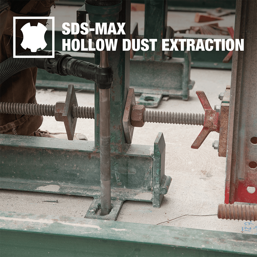 Vacuum Attachment for SDS-MAX Dust Extraction Drill Bit Alt 5 - Image