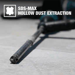 Vacuum Attachment for SDS-MAX Dust Extraction Drill Bit Alt 6 - Image
