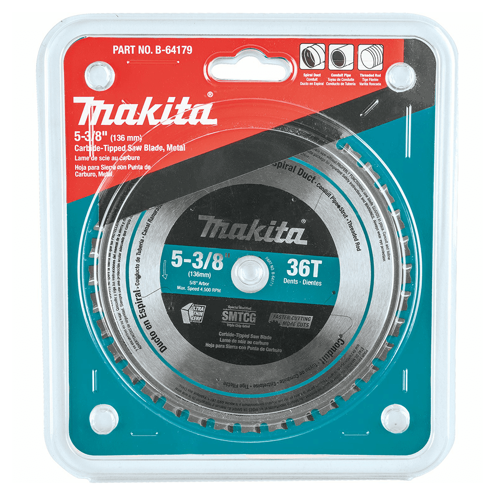 5-3/8" x 36 Teeth Cross-Cut Metal Saw Blade Alt 1 - Image