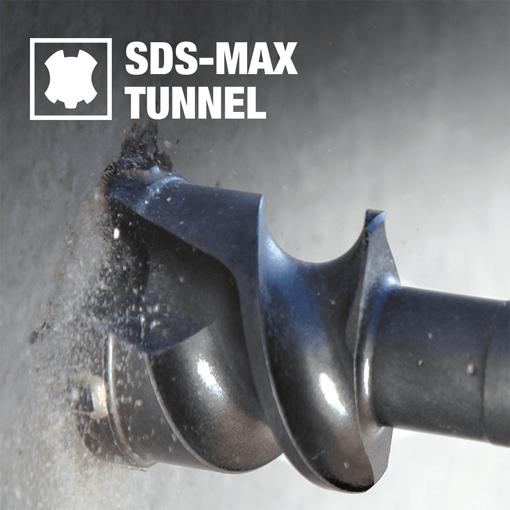 2-1/8" x 24" SDS-MAX Tunnel Bit Alt 8 - Image