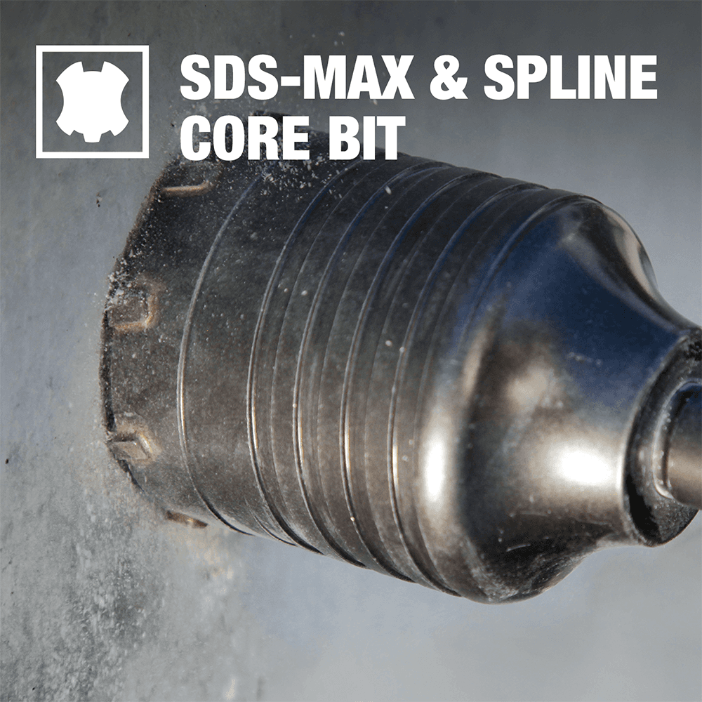 9" Spline Rotary Hammer Core Bit Adapter Alt 8 - Image