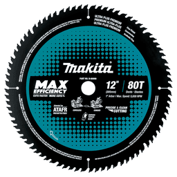 12" x 80 Teeth Carbide-Tipped Max Efficiency Miter Saw Blade Main - Image