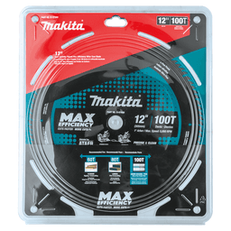 12" x 100 Teeth Carbide-Tipped Max Efficiency Miter Saw Blade Alt 1 - Image