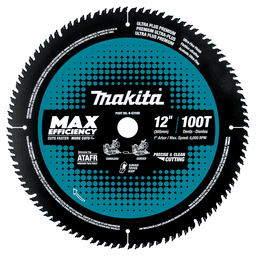 12" x 100 Teeth Carbide-Tipped Max Efficiency Miter Saw Blade Main - Image