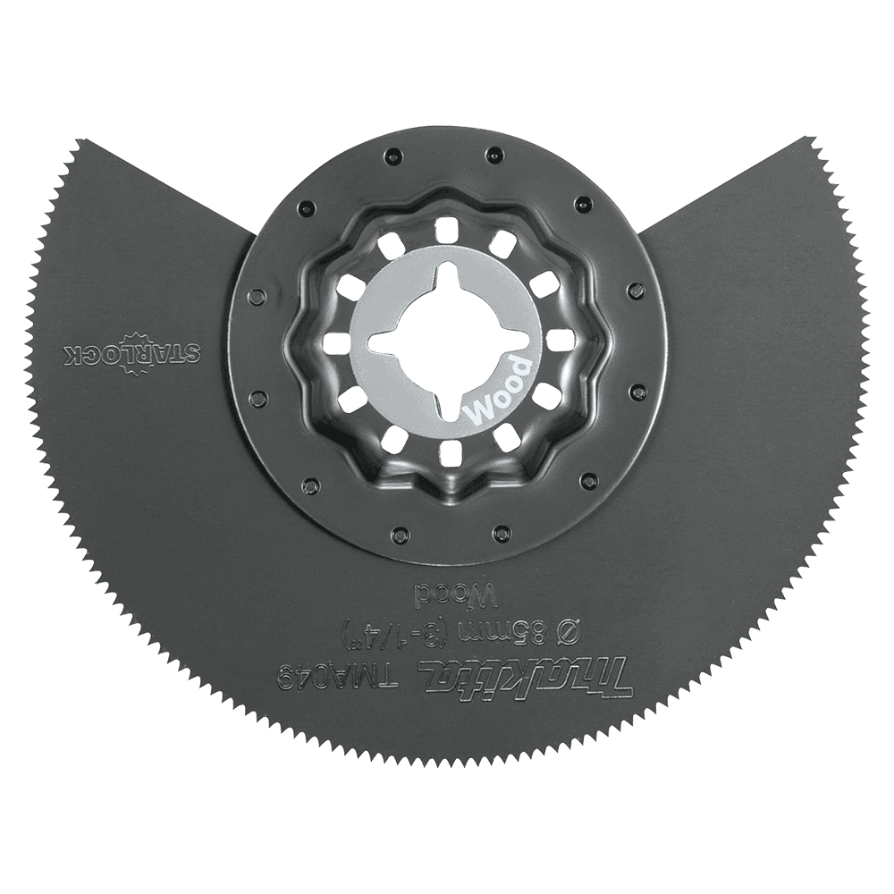 3-1/4" Starlock Oscillating Multi-Tool High Carbon Steel Round Segmented Saw Blade Main - Image