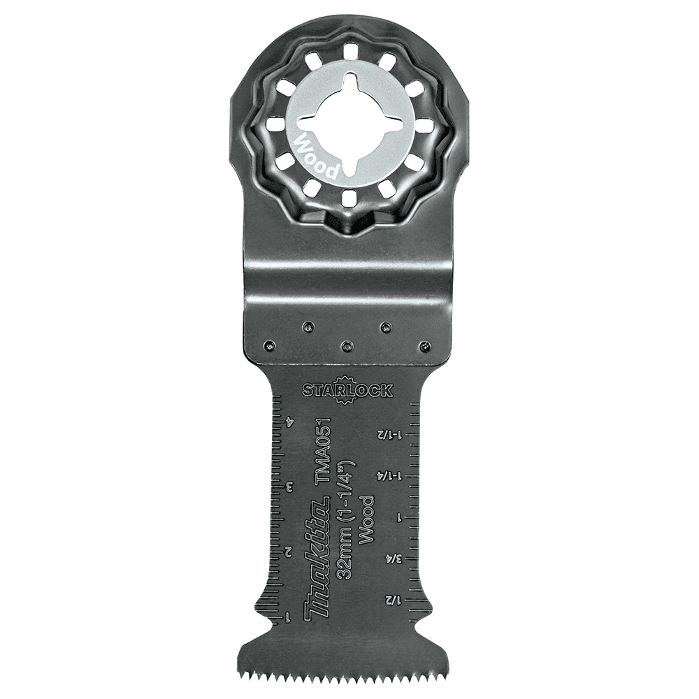 1-1/4" Starlock Oscillating Multi-Tool High Carbon Steel Curved Plunge Cut Blade Main - Image