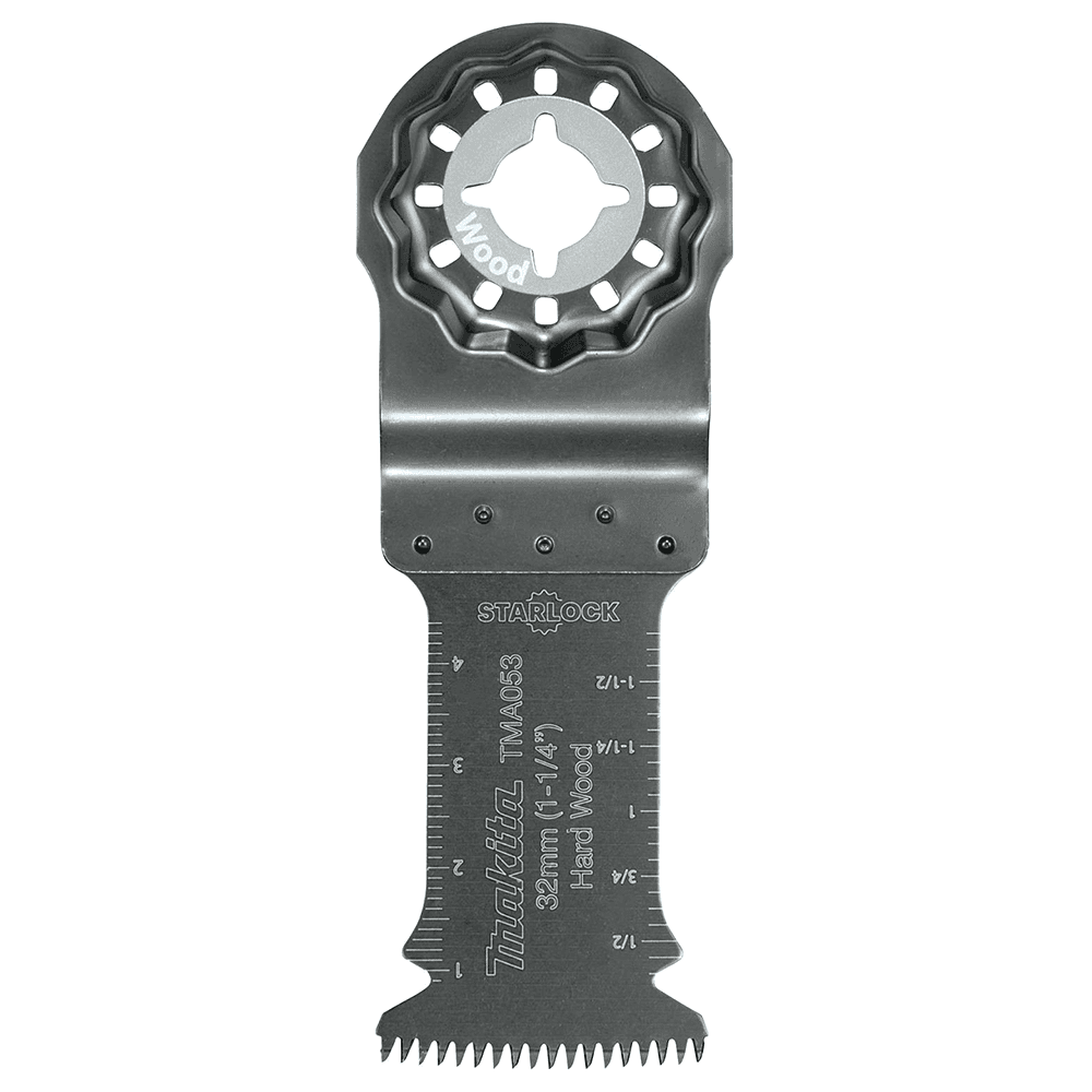 1-1/4" Starlock Oscillating Multi-Tool Bi-Metal Curved Plunge Cut Blade with Japanese Tooth Design Main - Image