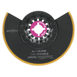 3-1/4" Starlock Oscillating Multi-Tool Bi-Metal Round Segmented Saw Blade with Titanium Tooth Coating Main - Image