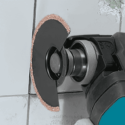 3-1/4" Starlock Oscillating Multi-Tool Rim 30 Grit Grout Removal Blade Alt 2 - Image